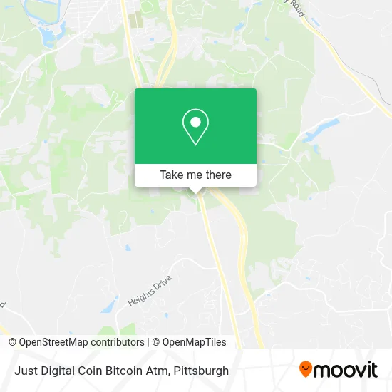 Just Digital Coin Bitcoin Atm map