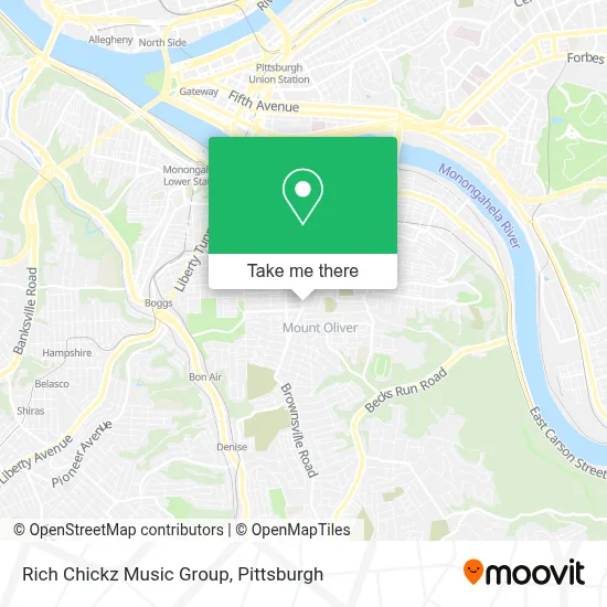 Rich Chickz Music Group map