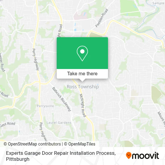 Experts Garage Door Repair Installation Process map