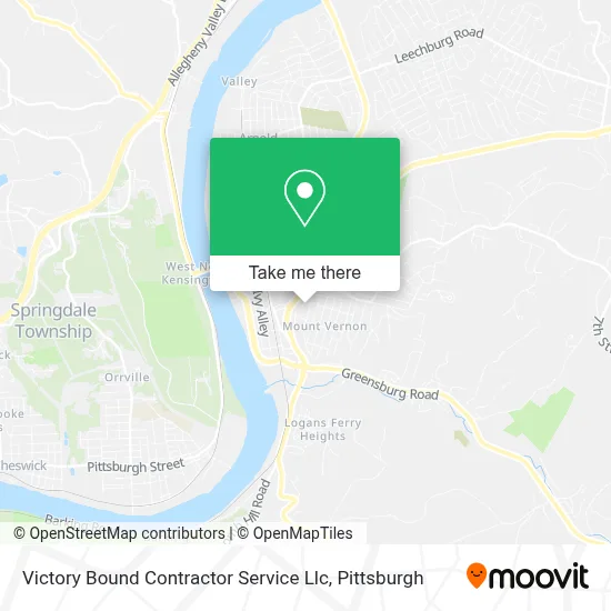 Victory Bound Contractor Service Llc map