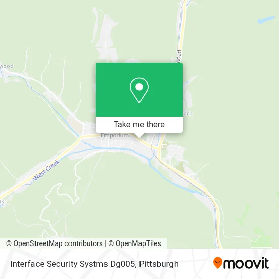 Interface Security Systms Dg005 map