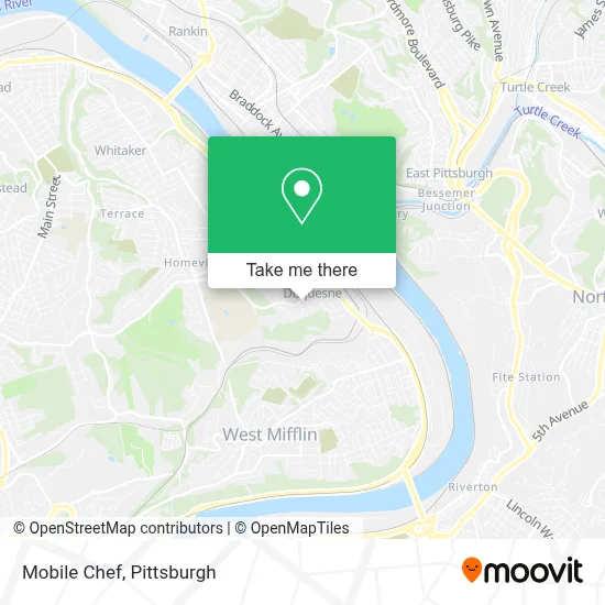 Mobile Chef map