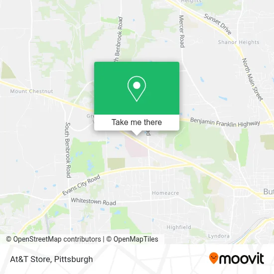 At&T Store map