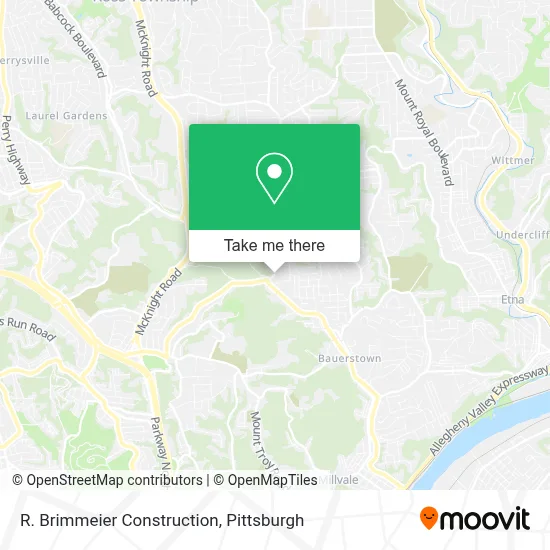 R. Brimmeier Construction map