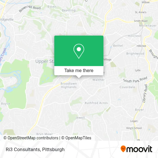 Ri3 Consultants map