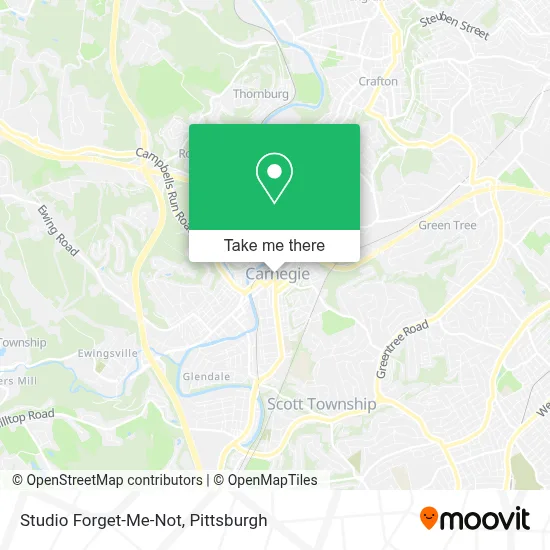 Studio Forget-Me-Not map