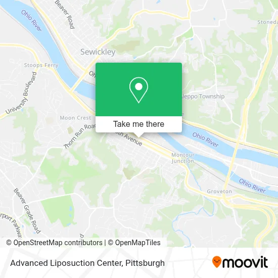 Advanced Liposuction Center map
