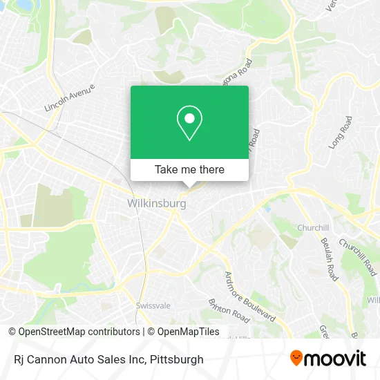 Rj Cannon Auto Sales Inc map