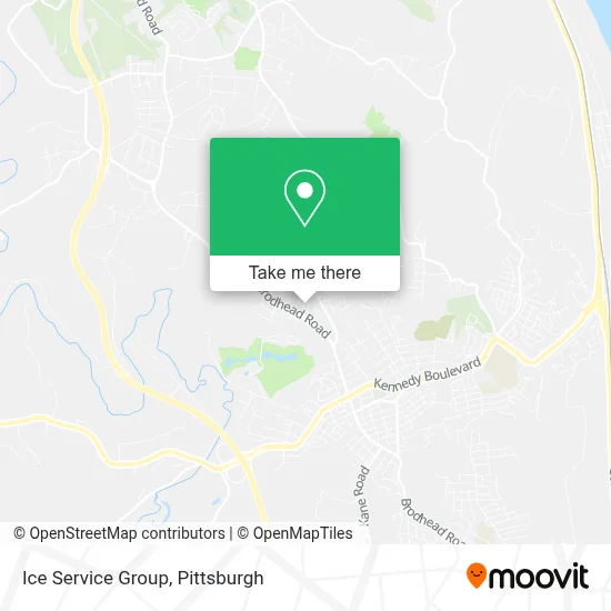 Ice Service Group map