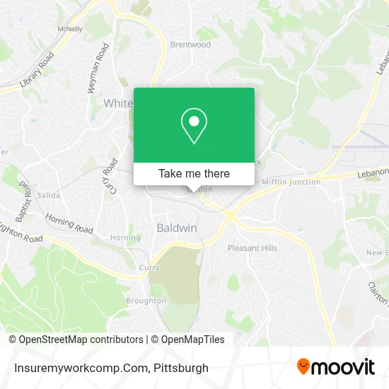 Insuremyworkcomp.Com map