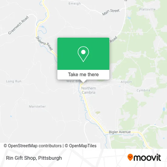 Rin Gift Shop map