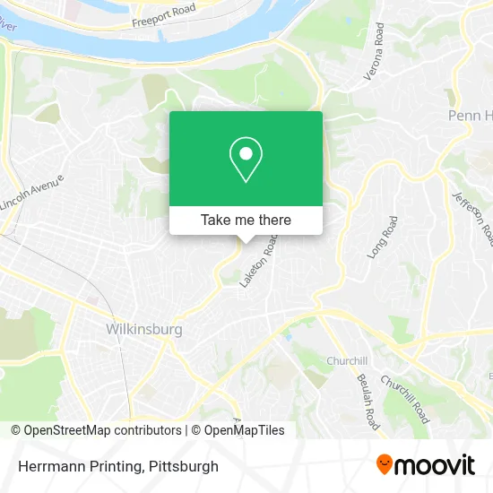 Herrmann Printing map
