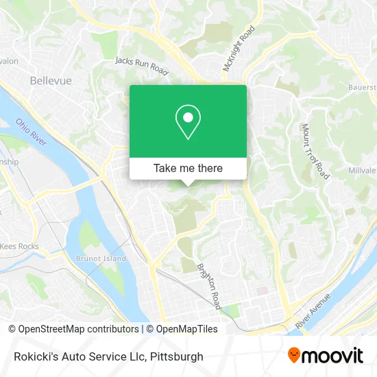 Rokicki's Auto Service Llc map