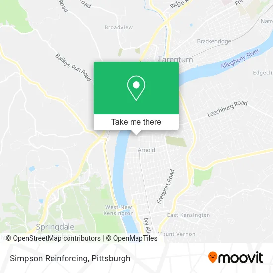 Simpson Reinforcing map