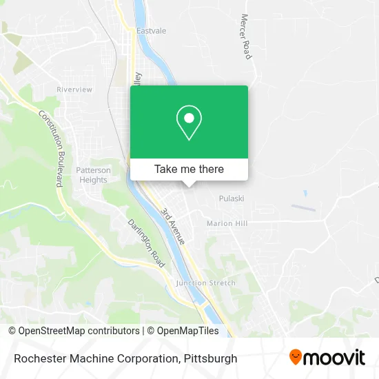Rochester Machine Corporation map