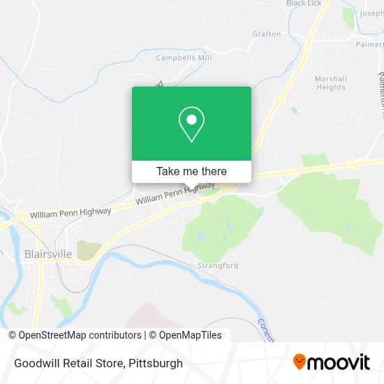 Goodwill Retail Store map