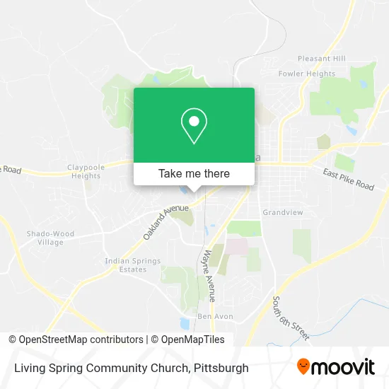 Living Spring Community Church map