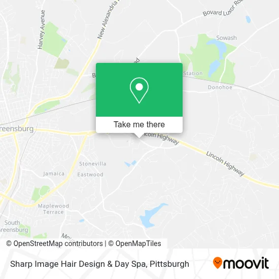 Sharp Image Hair Design & Day Spa map