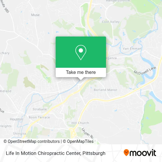 Life In Motion Chiropractic Center map