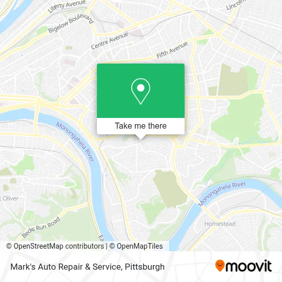 Mark's Auto Repair & Service map