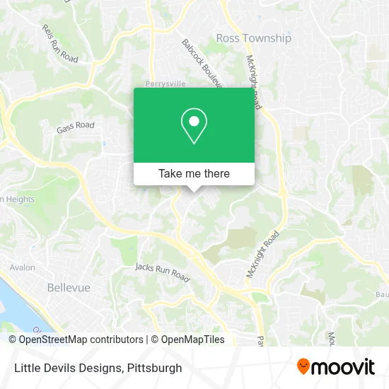 Little Devils Designs map