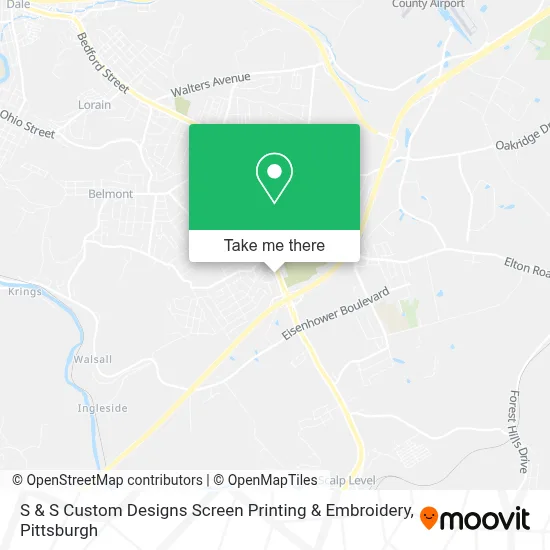 S & S Custom Designs Screen Printing & Embroidery map