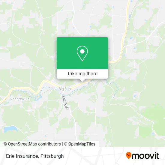 Erie Insurance map