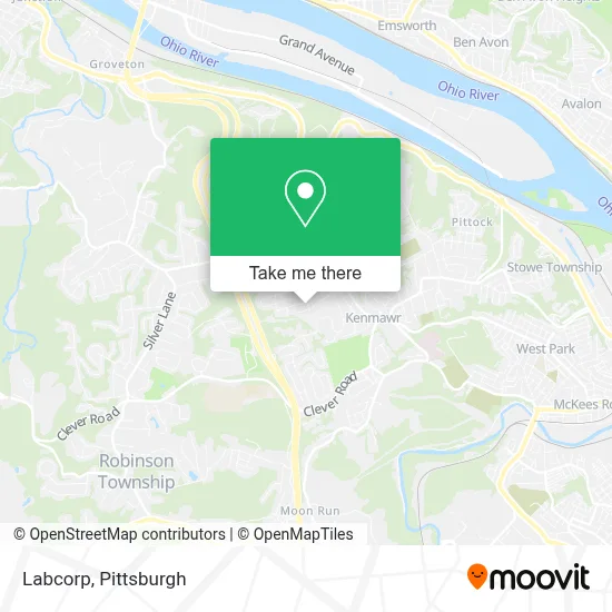 Labcorp map