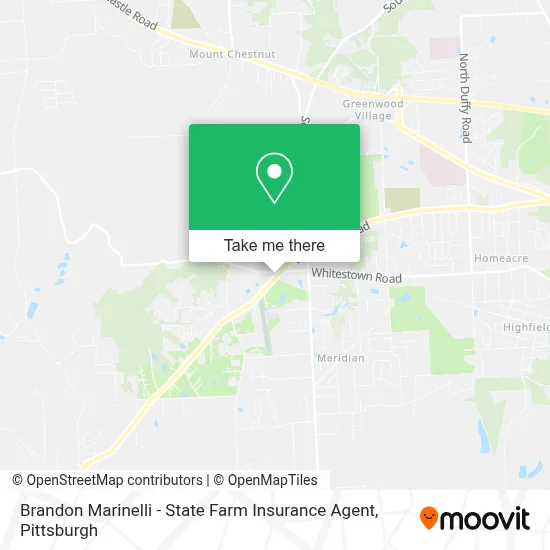 Brandon Marinelli - State Farm Insurance Agent map