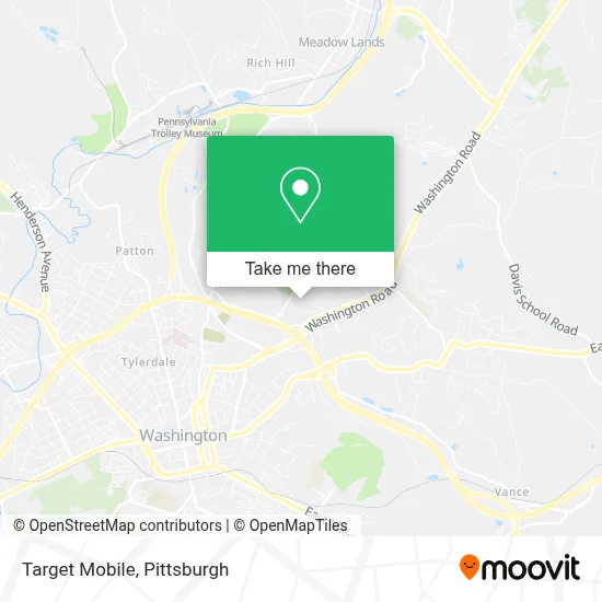 Target Mobile map