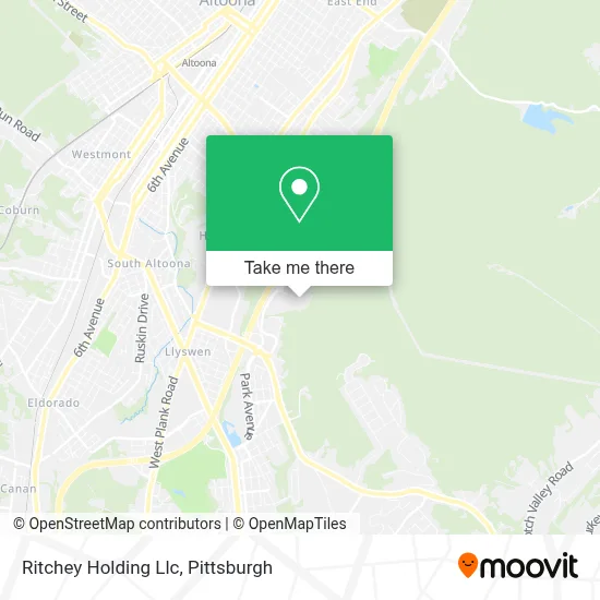 Ritchey Holding Llc map