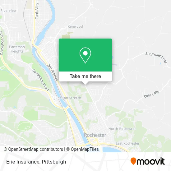 Erie Insurance map