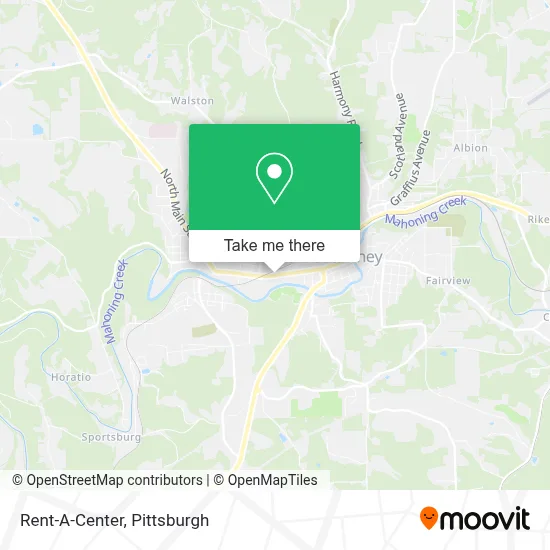 Rent-A-Center map