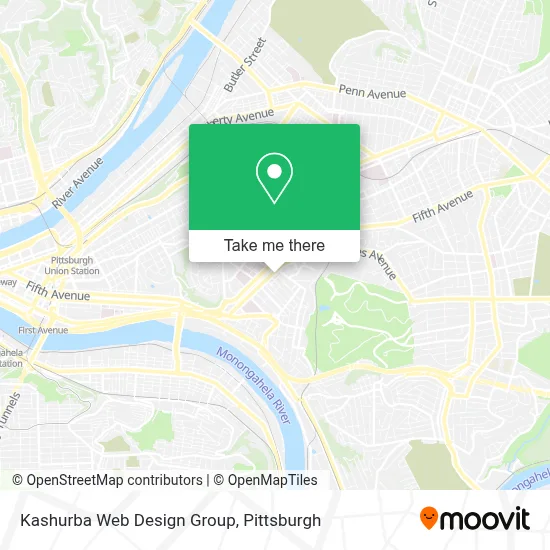 Kashurba Web Design Group map