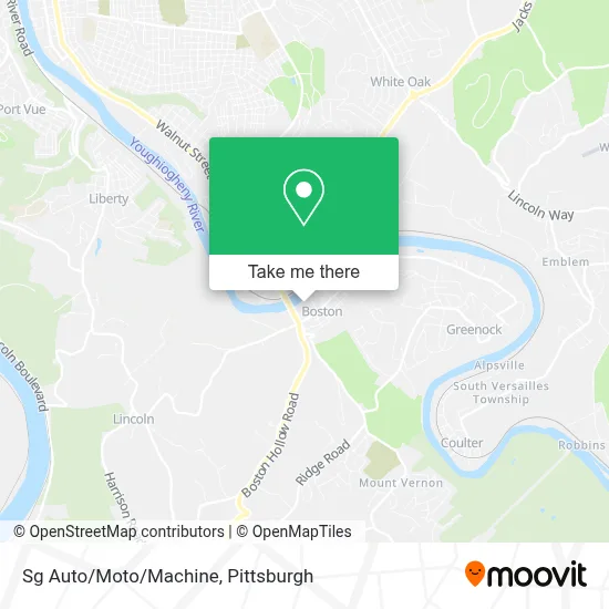 Sg Auto/Moto/Machine map