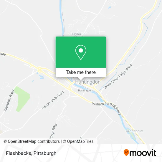 Flashbacks map