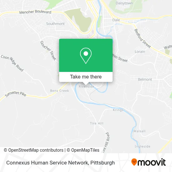 Connexus Human Service Network map