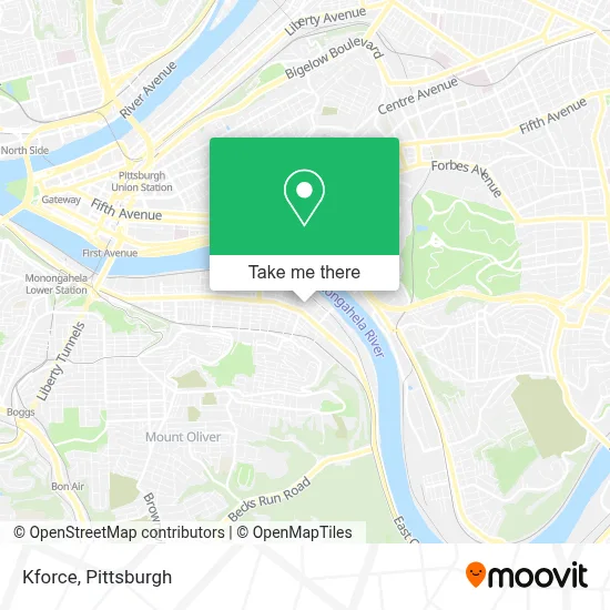 Kforce map
