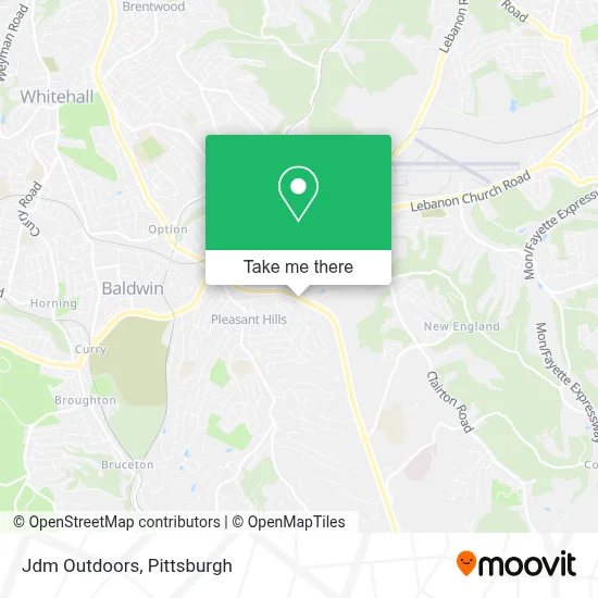Jdm Outdoors map