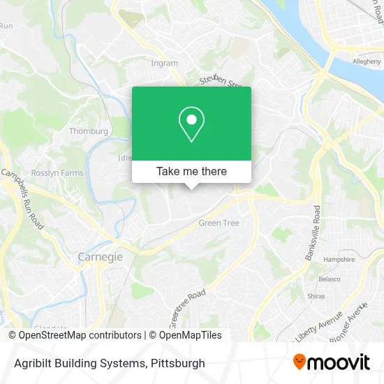 Agribilt Building Systems map