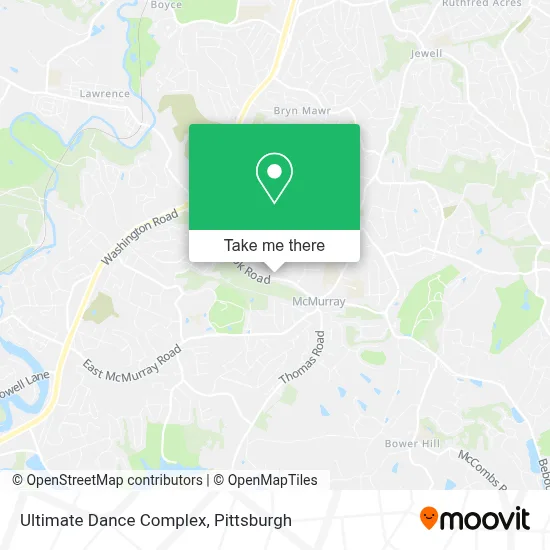 Ultimate Dance Complex map