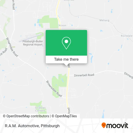 R.A.M. Automotive map