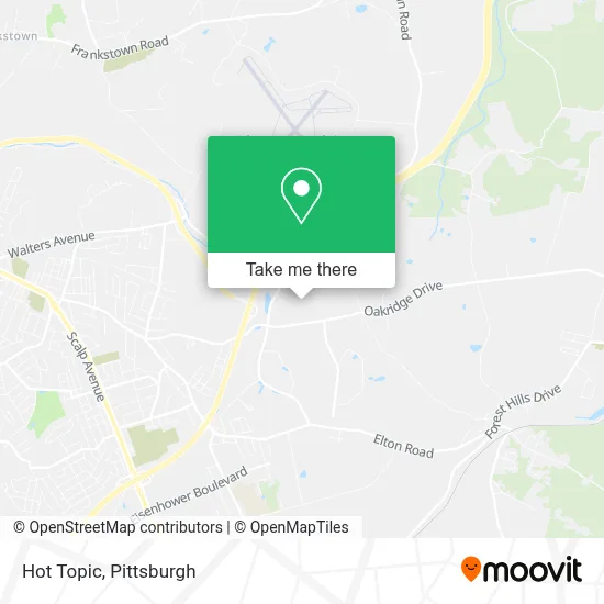 Hot Topic map
