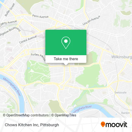 Chows Kitchen Inc map