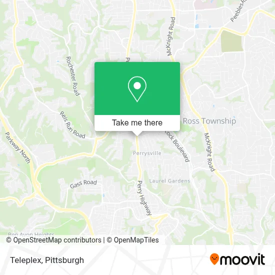 Teleplex map