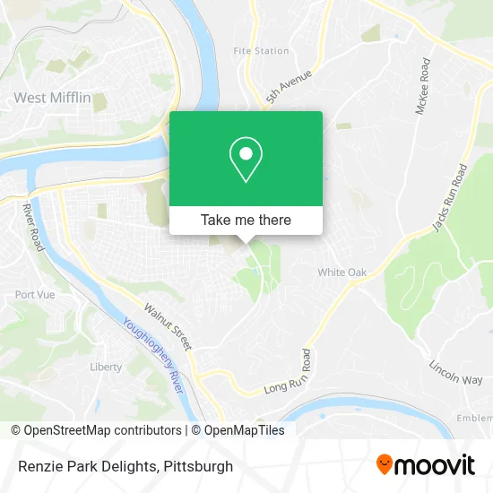 Renzie Park Delights map