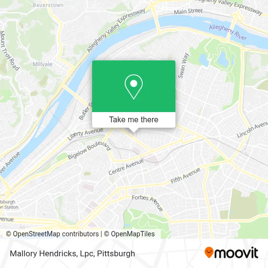 Mallory Hendricks, Lpc map