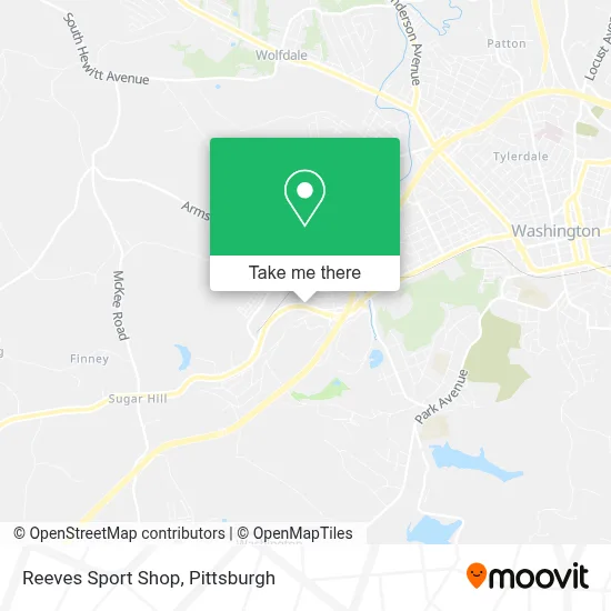 Reeves Sport Shop map