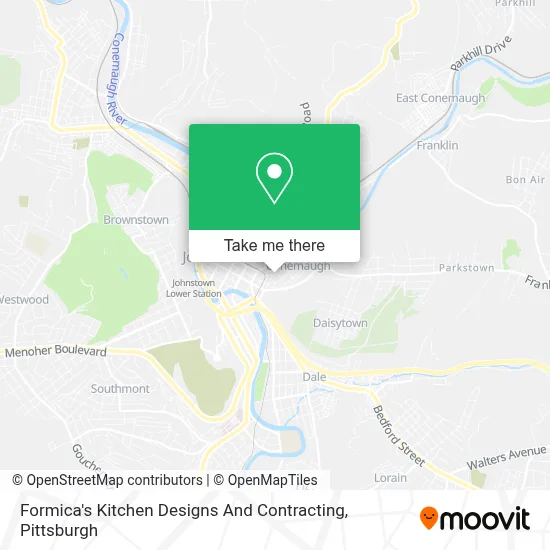 Formica's Kitchen Designs And Contracting map