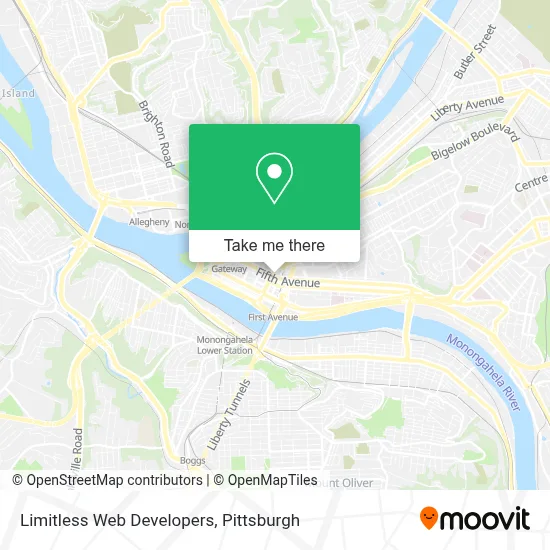 Limitless Web Developers map